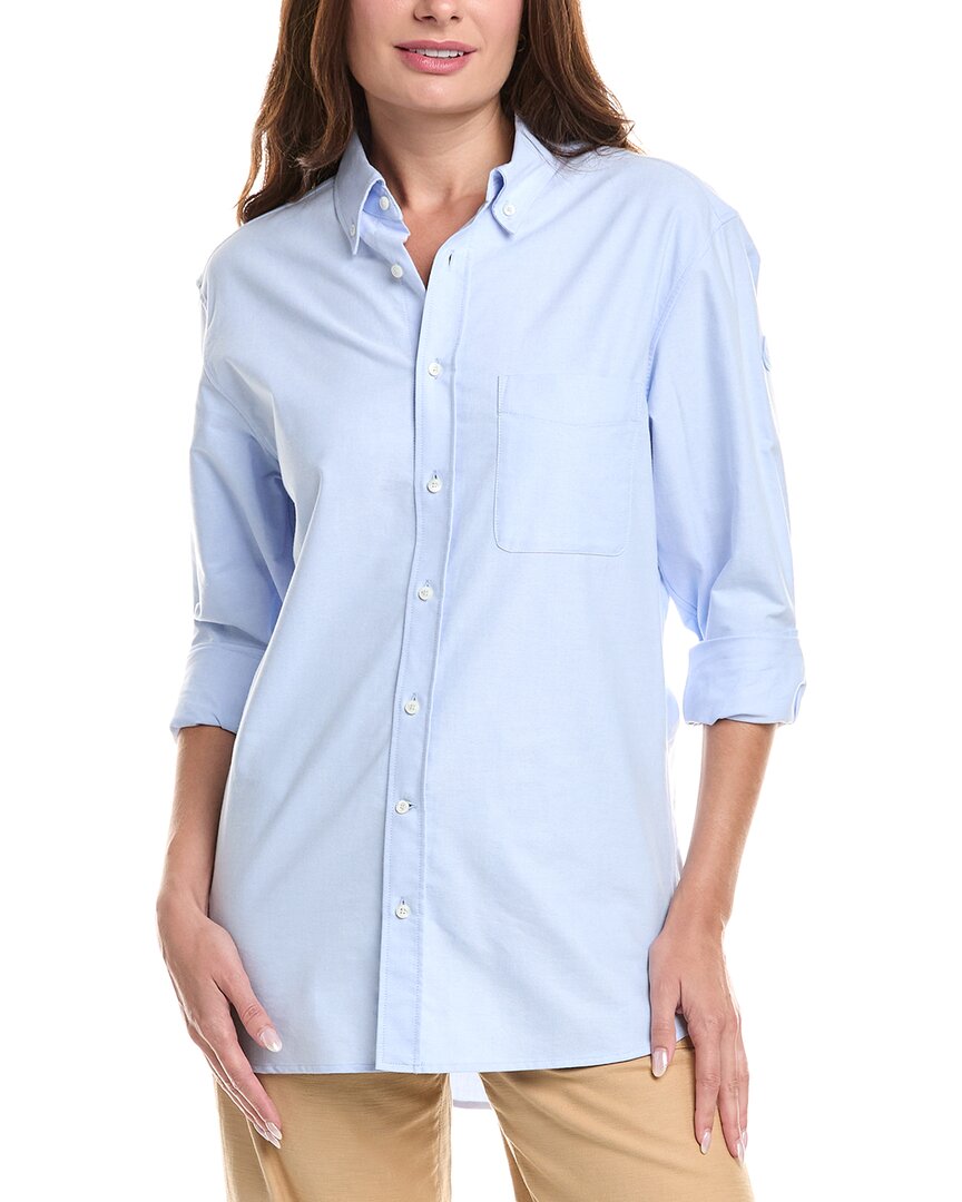 Moncler Button-front Shirt In White