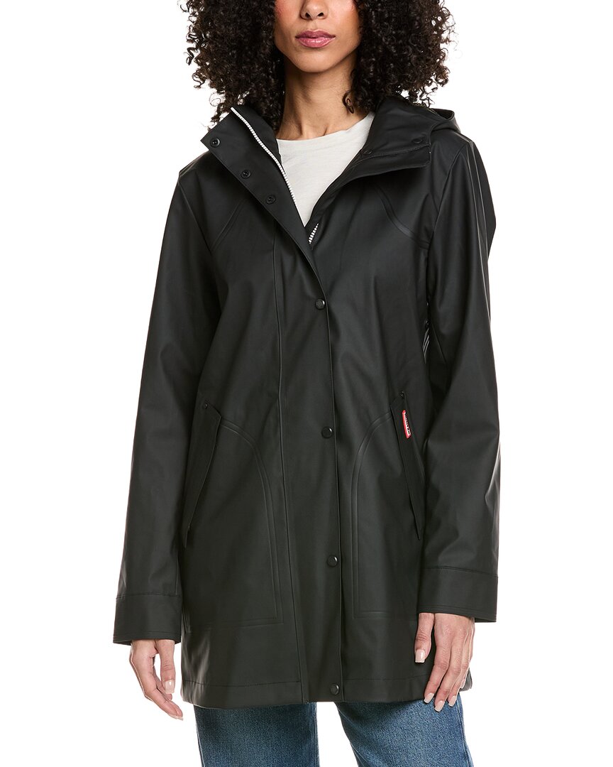 Hunter Medium Rain Coat In Blue