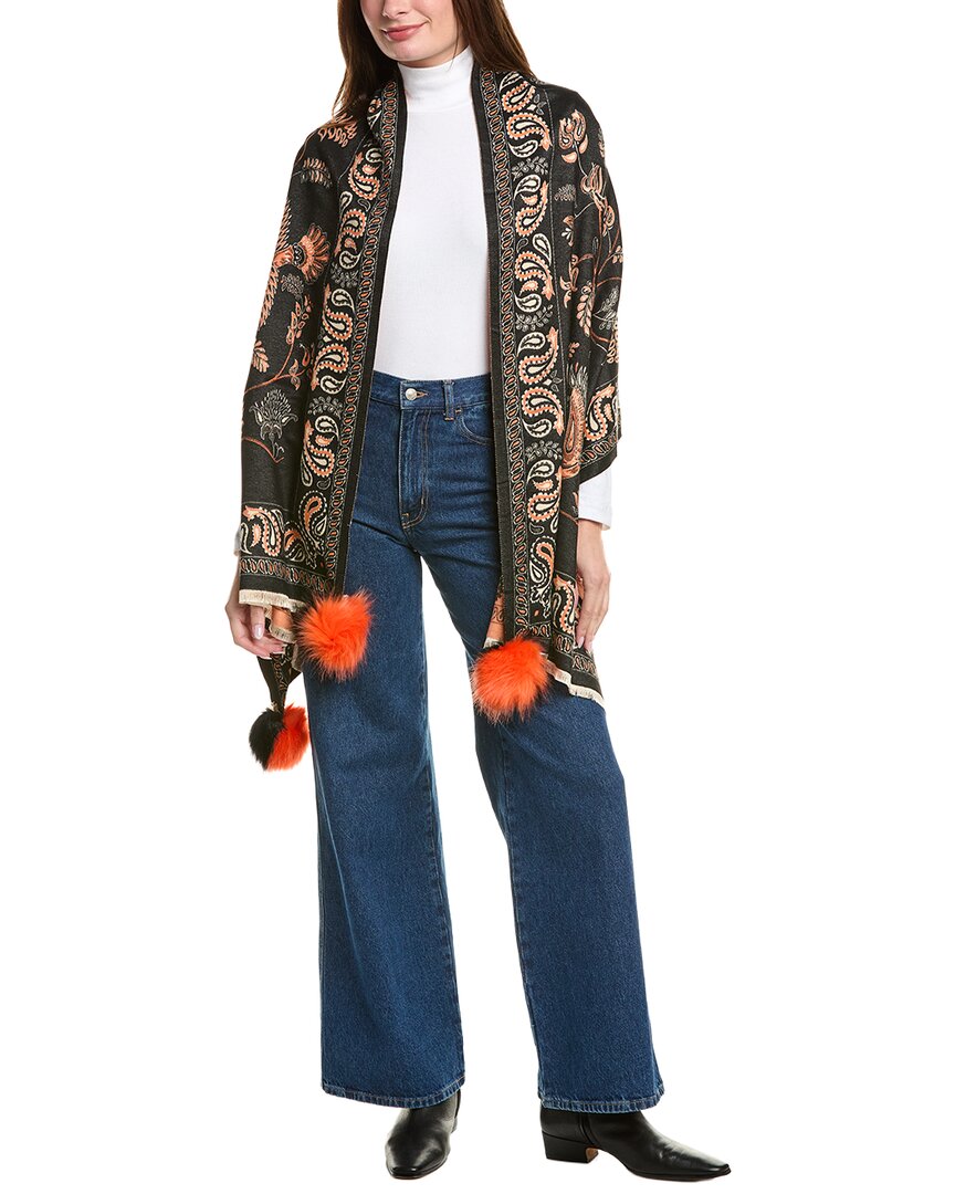 La Fiorentina Tina Printed Wrap In Multi