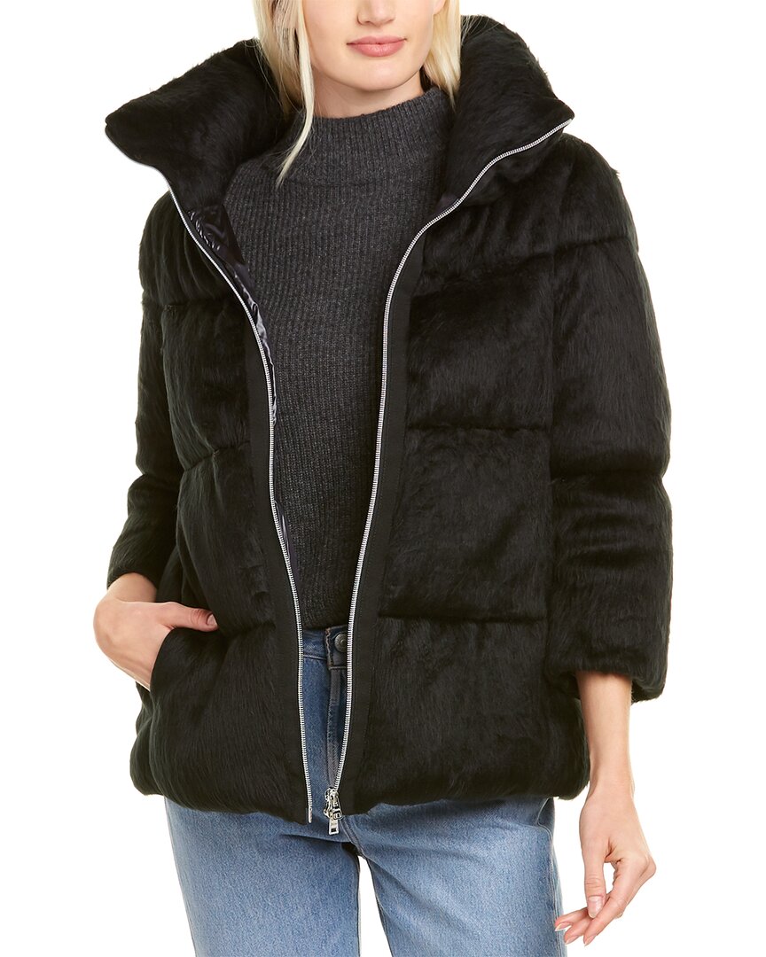 Herno Funnel Neck Jacket Women's Black 40 eBay