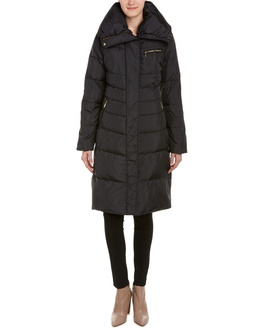 Cole Haan Signature Down Coat In Blue