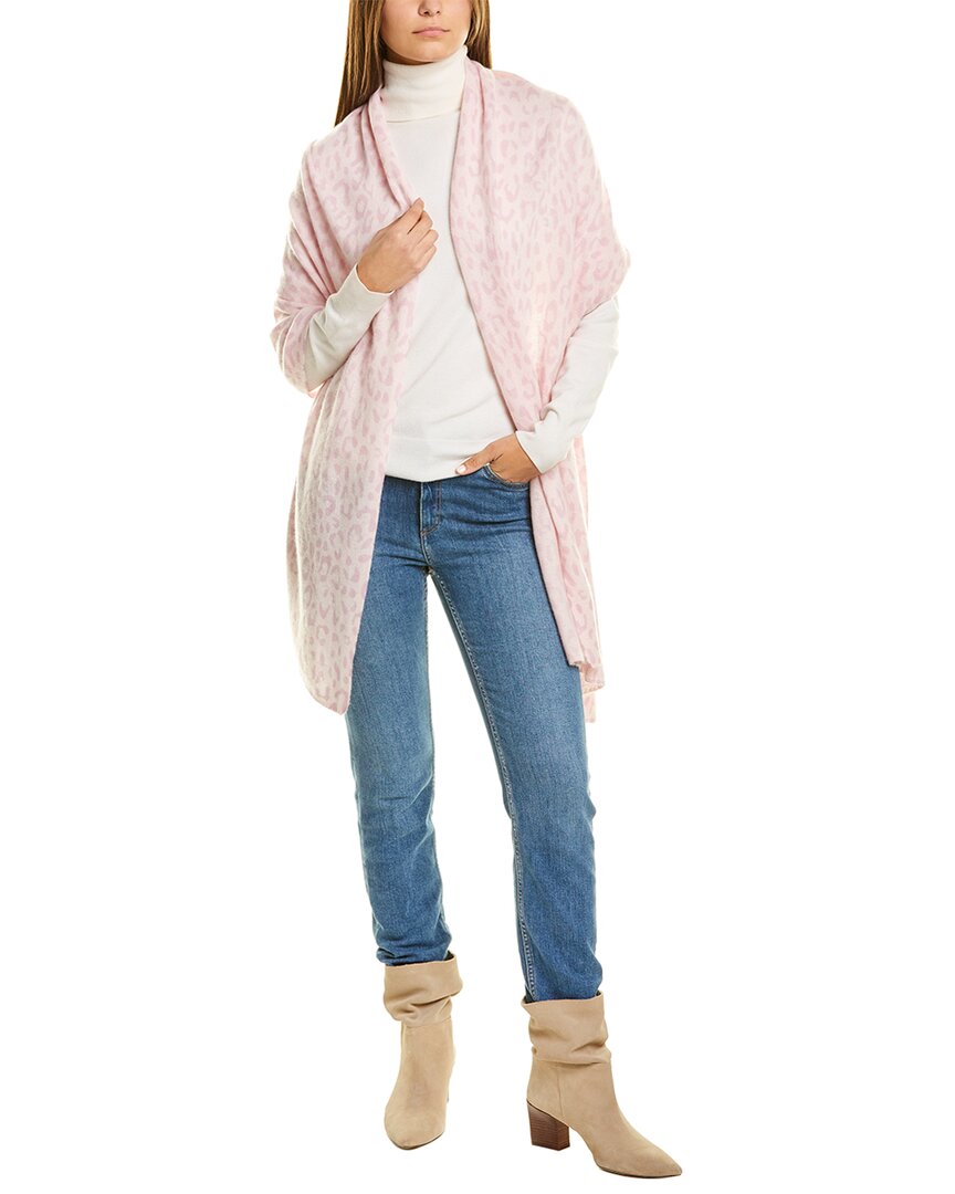 Amicale Cashmere Wrap In Pink