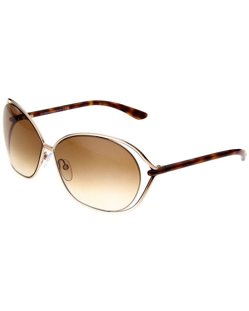 Tom Ford Women's Ft0157 66mm Sunglasses In Gold