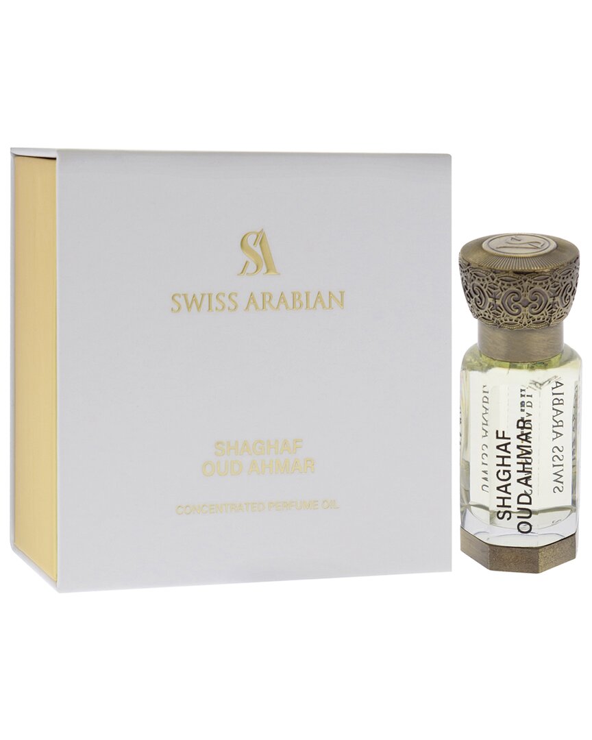 Swiss Arabian Men's 0.4oz Shaghaf Oud Ahmar Splash