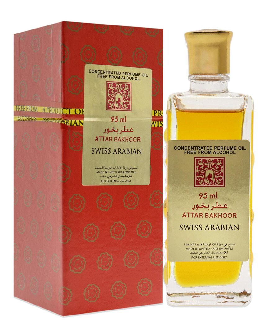 Swiss Arabian Unisex 3.2oz Attar Bakhoor Er8e Splash