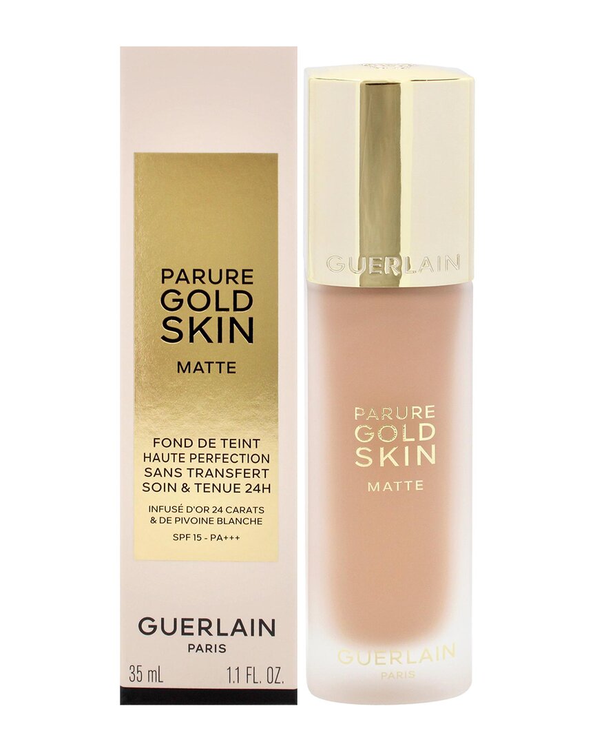 Guerlain Women's 1.1oz 3.5n Neutral Parure Gold Skin Matte 24h Wear No-transfer Foundation