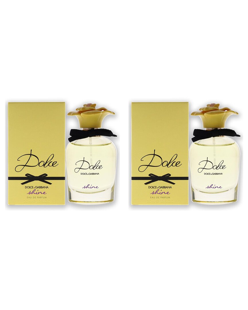 Dolce & Gabbana Women's 1.6oz Dolce Shine Edp Spray Pack Of 2
