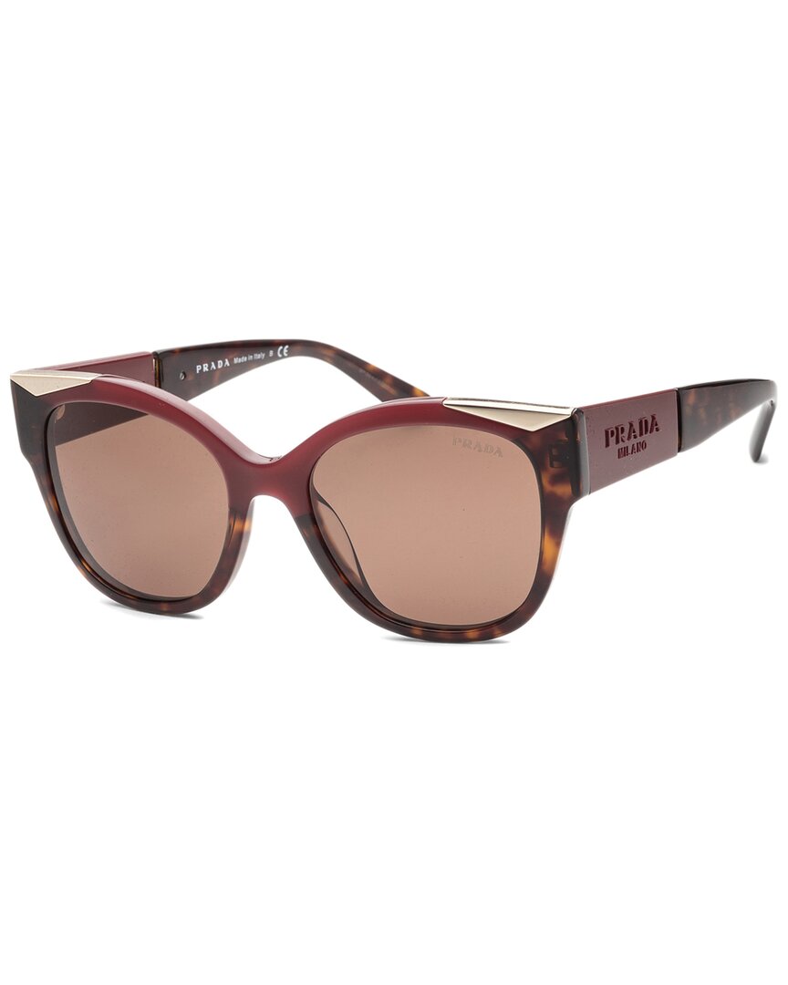 Prada Women's Pr02ws 54mm Sunglasses In Brown