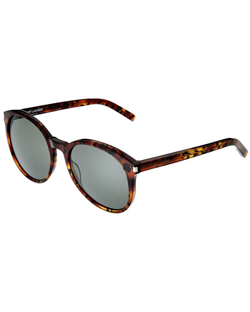 Saint Laurent Women's Classic6-30000165009 54mm Sunglasses In Brown