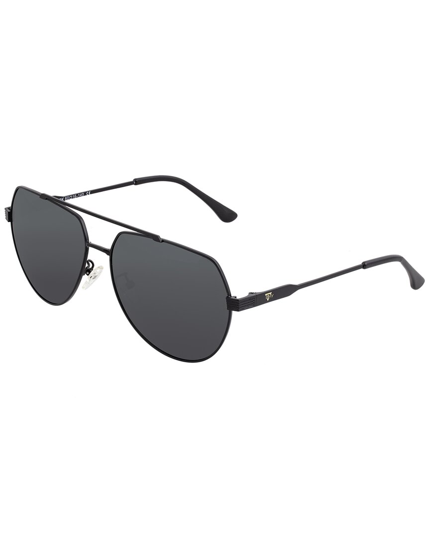 Sixty One Men's Costa S 60mm Polarized Sunglasses In Black