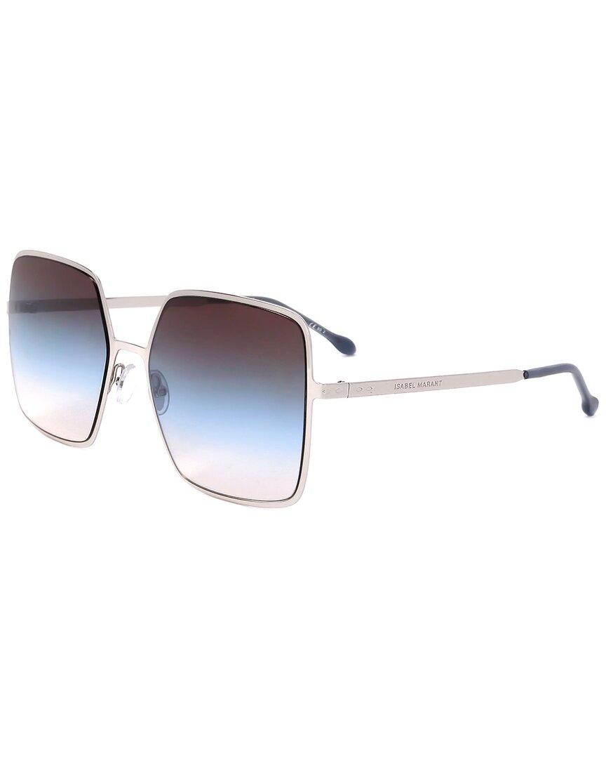 ISABEL MARANT スクエアフレムサンクラス IM0014S 001 Isabel Marant Women's Im 0014/s 58mm Sunglasses In Blue