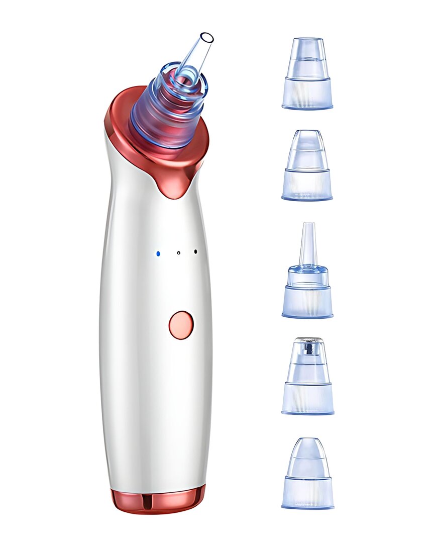 Vysn Electric Blackhead Remover Vacuum - Facial Pore Cleaner & Acne Extractor With 5 Suction Heads