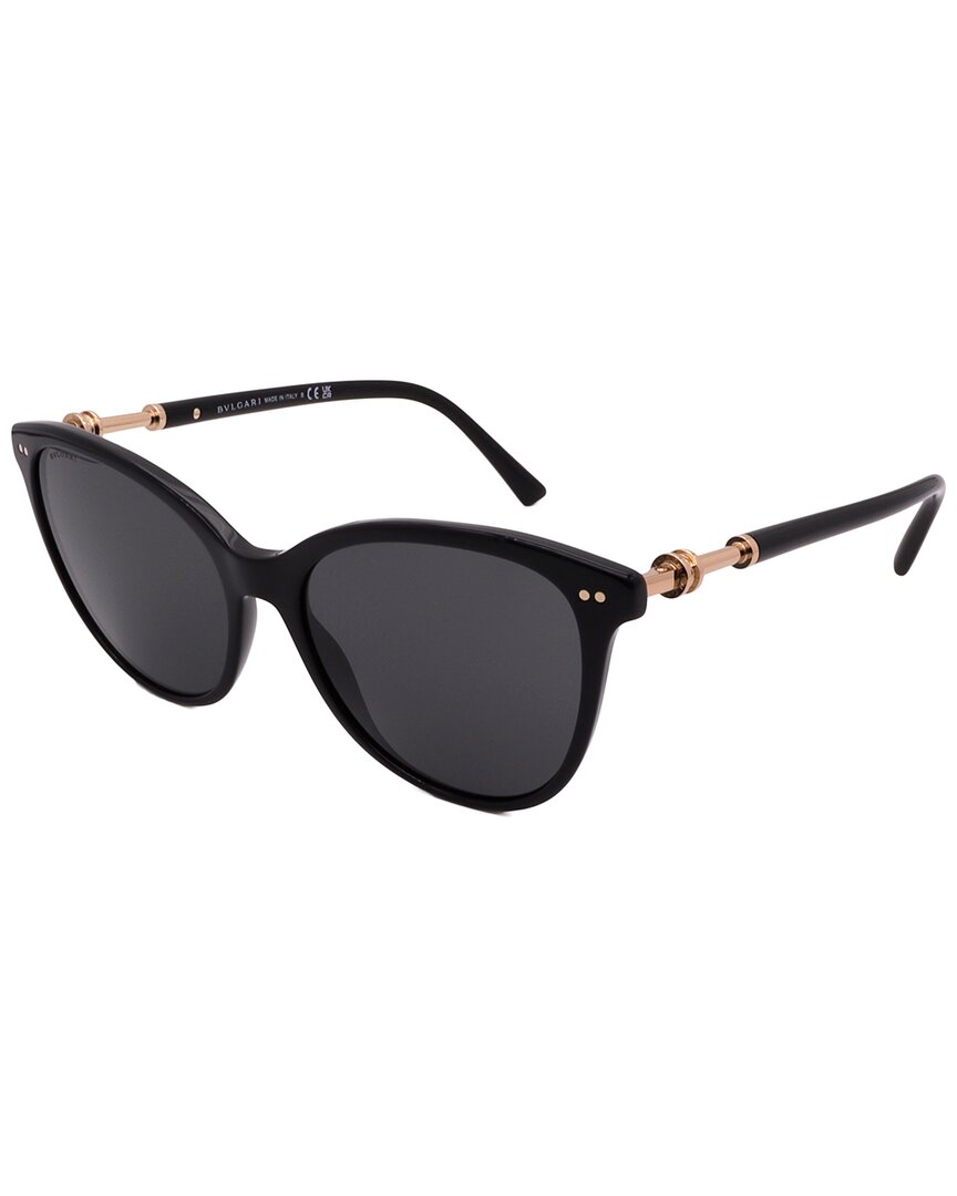 Bulgari Women's Bv8235 55mm Sunglasses In Black