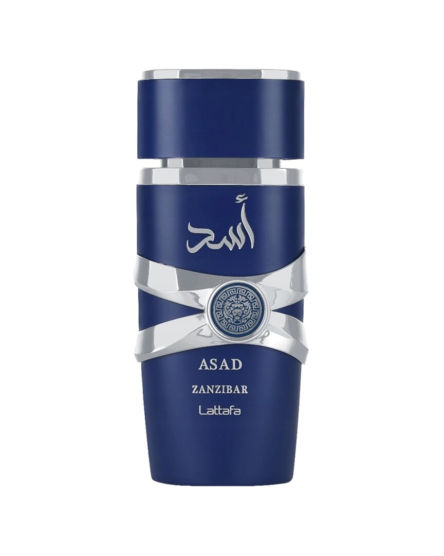 Lattafa Asad Zanzibar 3.4 Eau De Parfum Spray For Men