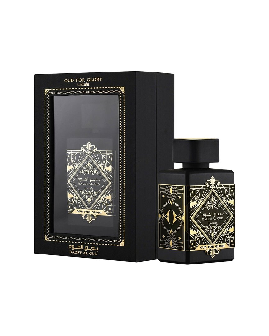 Lattafa Unisex 3.4oz Bade'e Al Oud For Glory Edp Spray