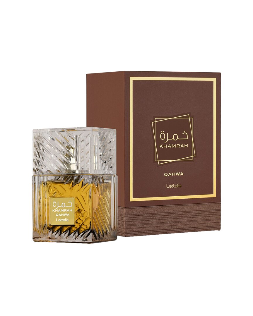 Lattafa Unisex 3.4oz Khamrah Qahwa Edp Spray