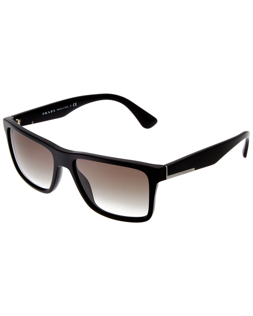 Prada Men's 0pr 19ss 59mm Sunglasses In Black