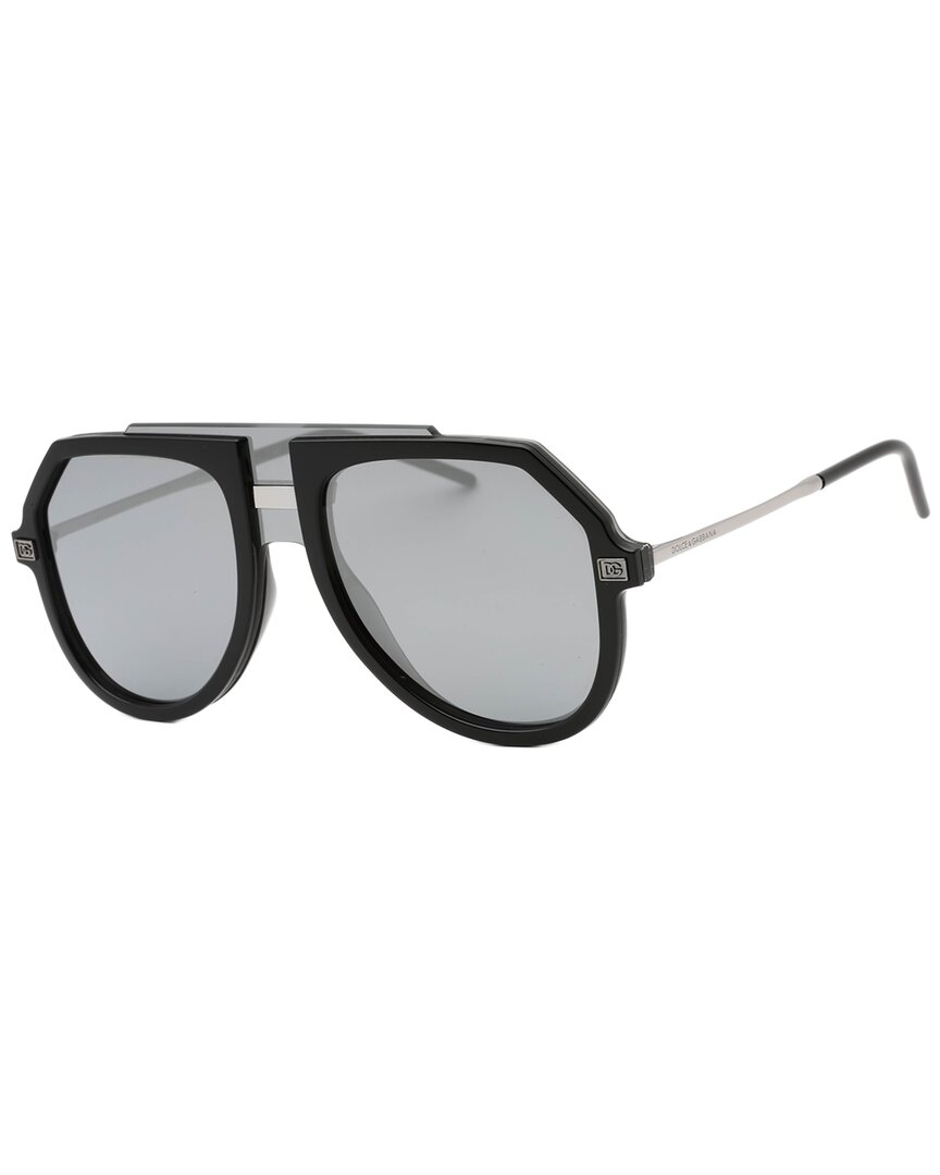Dolce & Gabbana Men's 0dg6195 145mm Sunglasses In Black