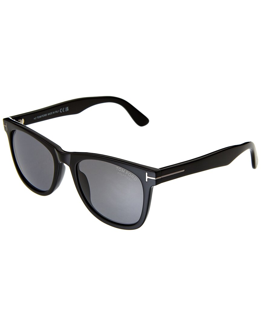 Tom Ford Eyewear Stephenson Square Frame Sunglasses In Black