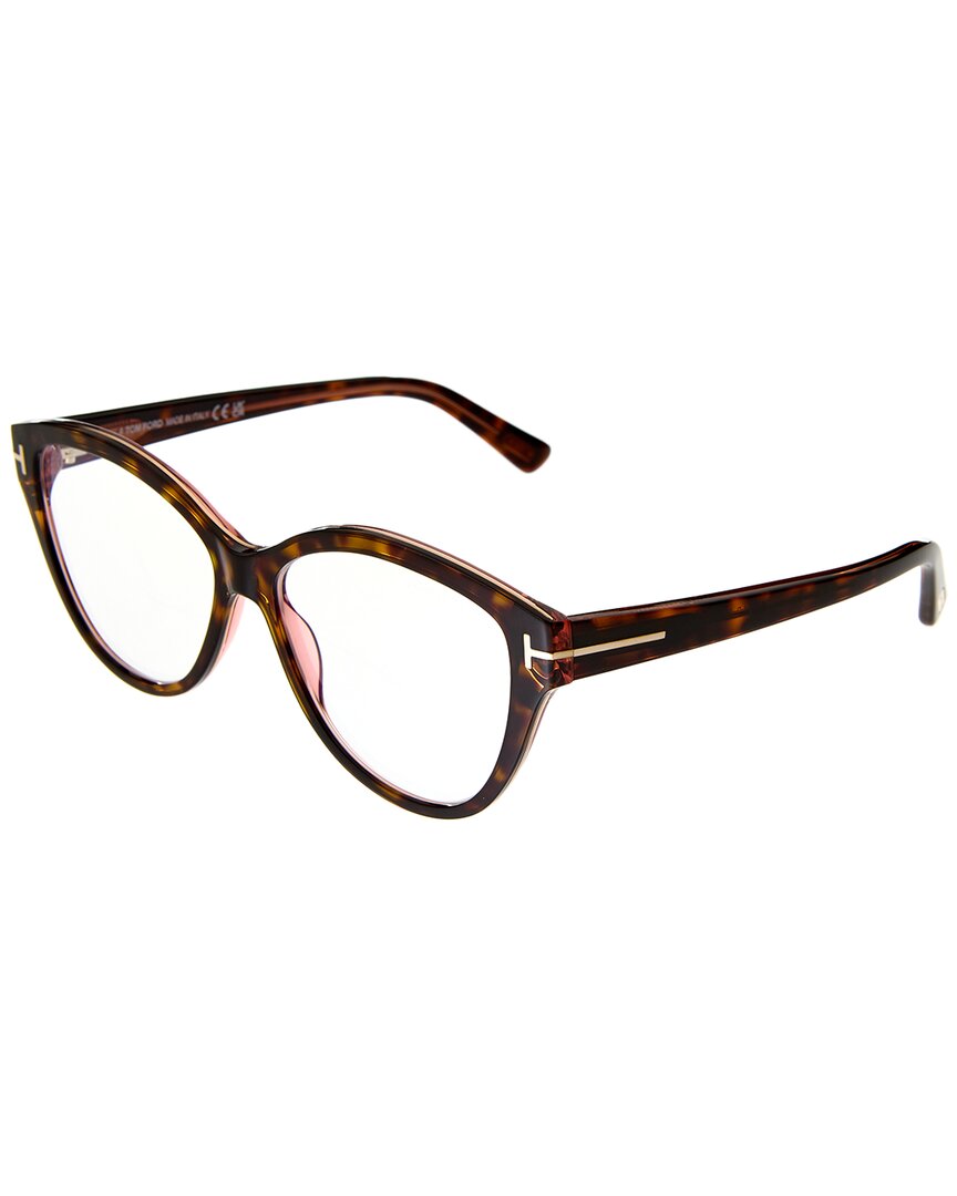 Tom Ford Women's 54056 54mm Optical Frames In Brown