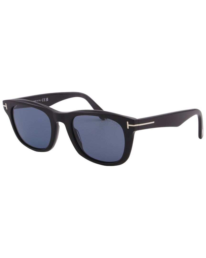 Tom Ford Kendel Square Sunglasses, 54mm In Silver