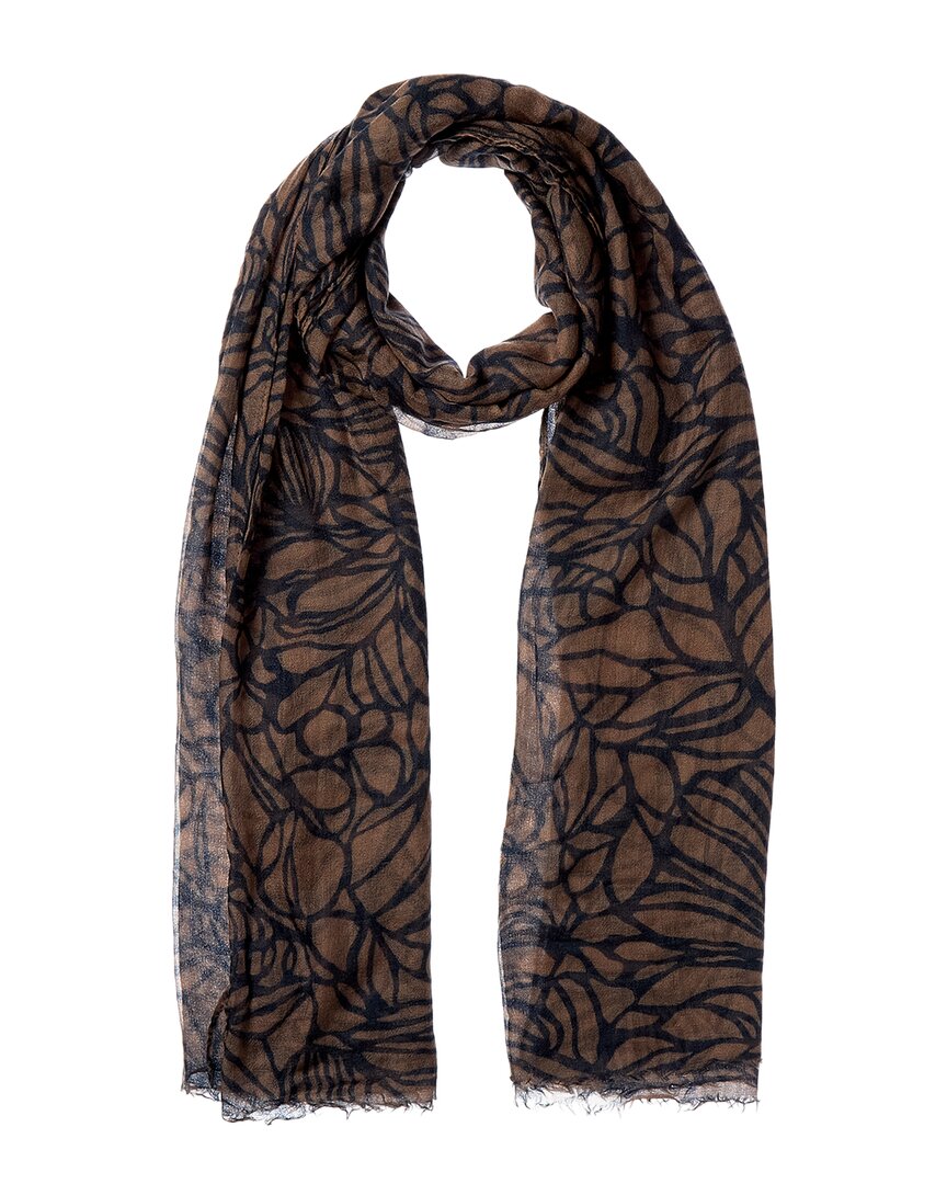 Brunello Cucinelli Cashmere Scarf In Brown