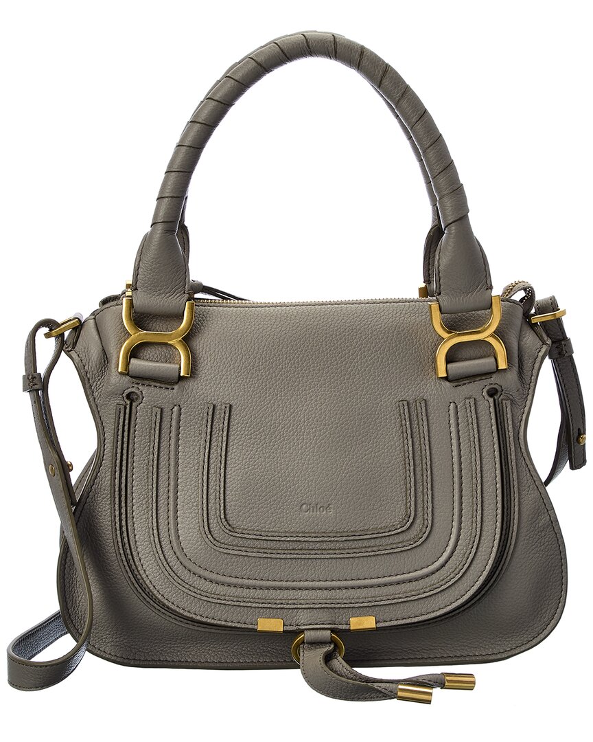 CHLOÉ CHLOÉ MARCIE SMALL LEATHER SATCHEL 