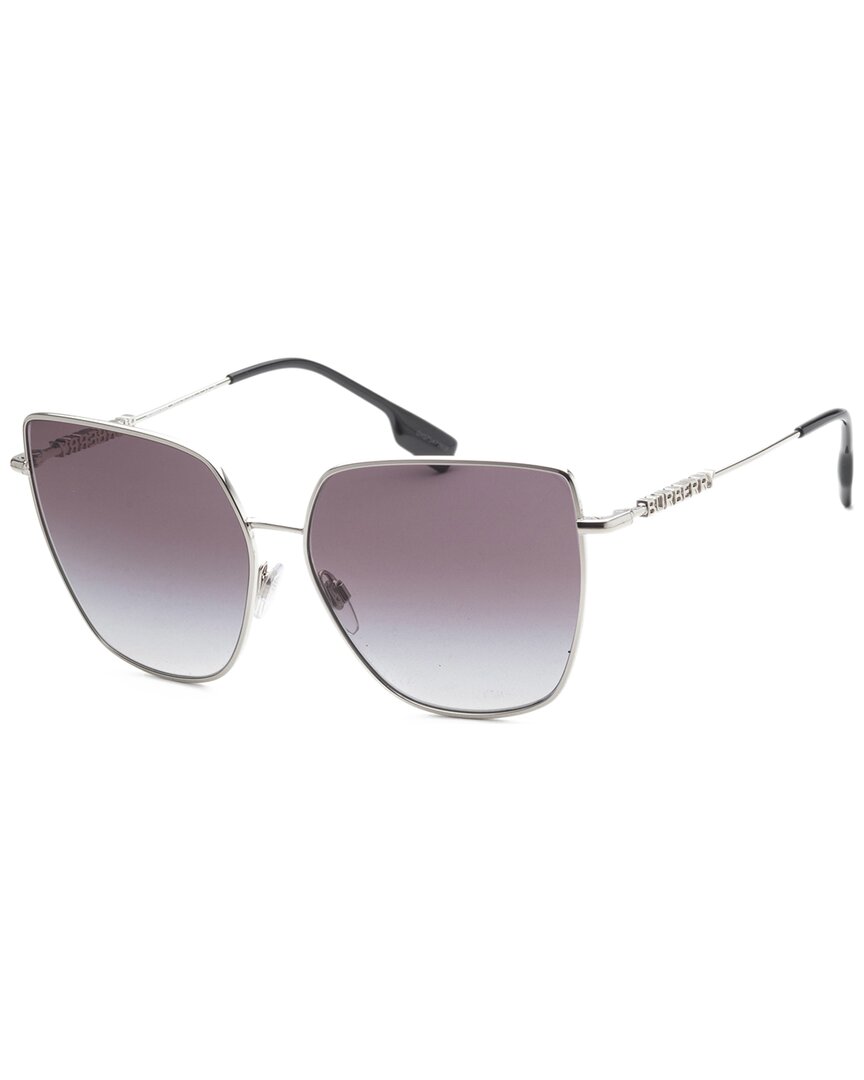 Burberry Women's Alexis 61mm Sunglasses In Silver