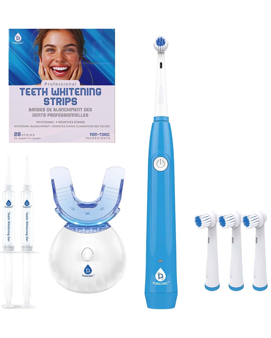Pursonic Unisex Ultimate Teeth Whitening & Oral Care Bundle