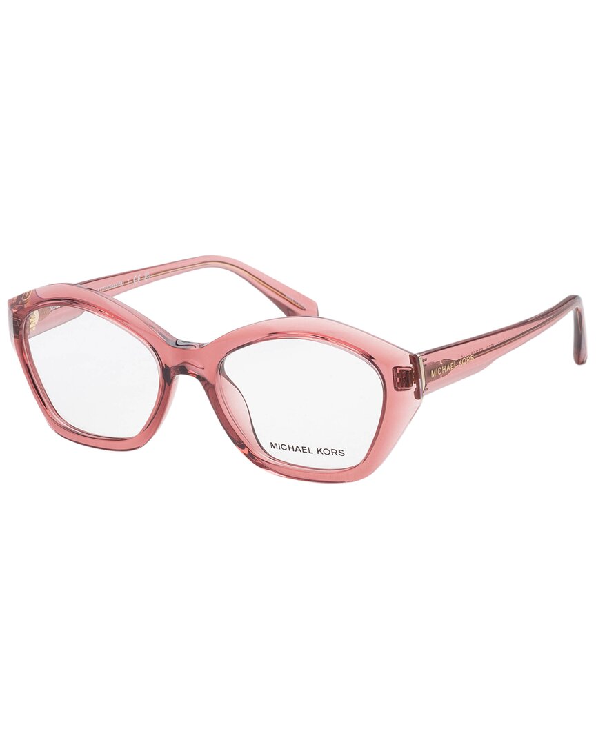 Michael Kors Women's Mk4116u 53mm Optical Frames In Pink
