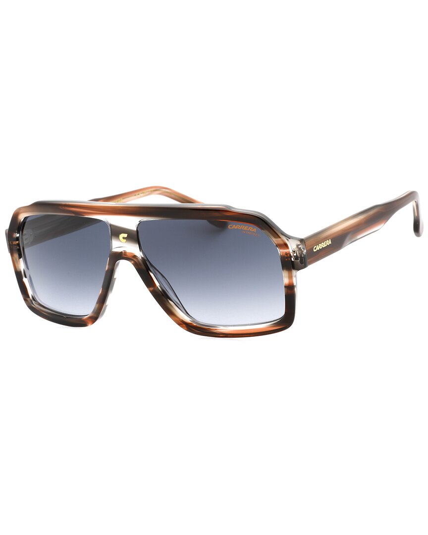 Carrera Grey Gradient Navigator Men's Sunglasses  1053/s 0hqz/9o 60 In Brown