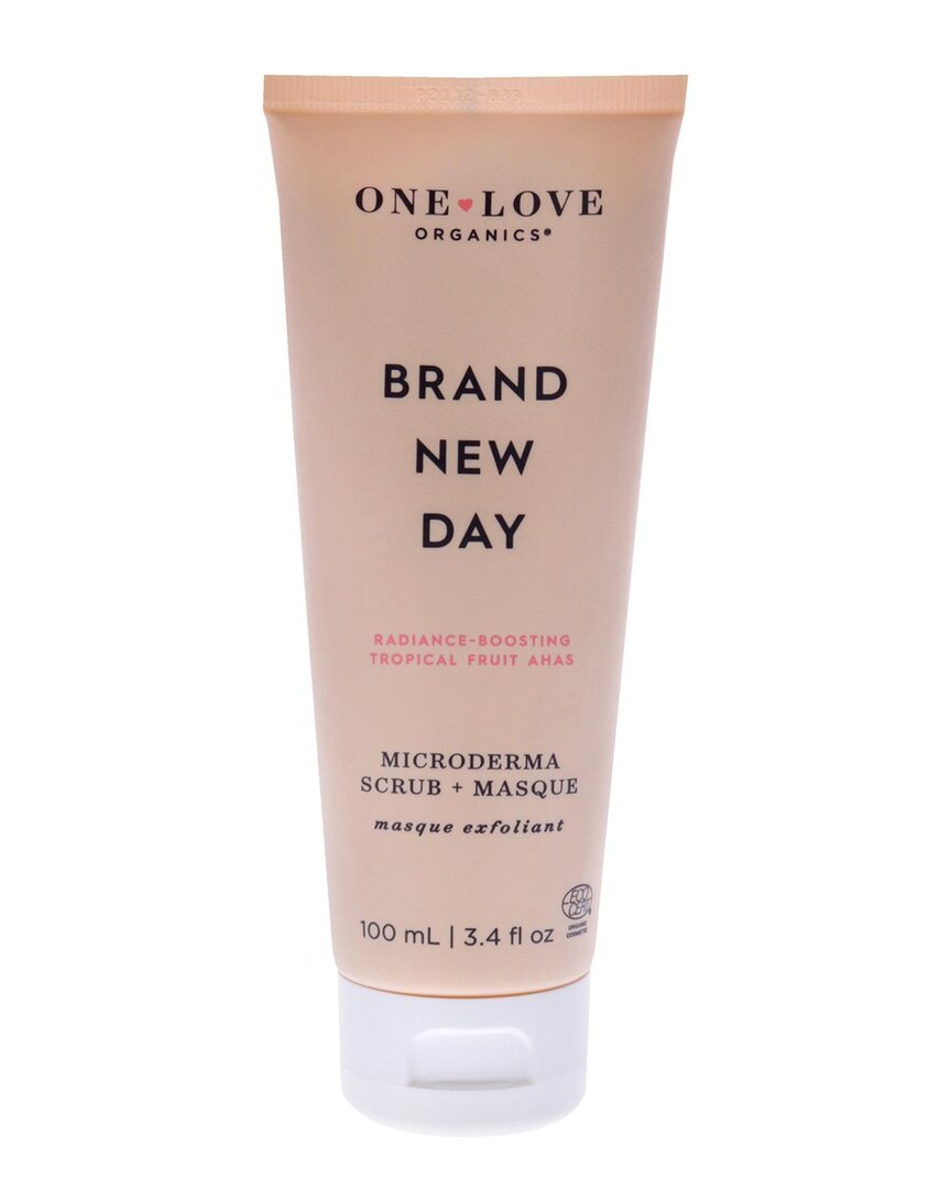 One Love Organics Women's 3.4oz  Brand New Day Microderma Scrub