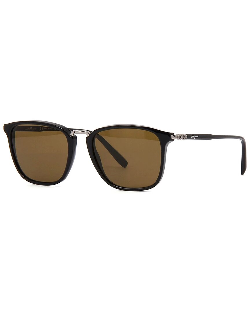 Ferragamo Unisex 54mm Sunglasses In Black