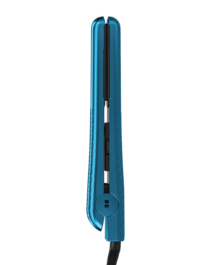 Be. Silk Master 1.25in Solid Ceramic Ionic & Far-infrared Technology Flat Iron In Blue