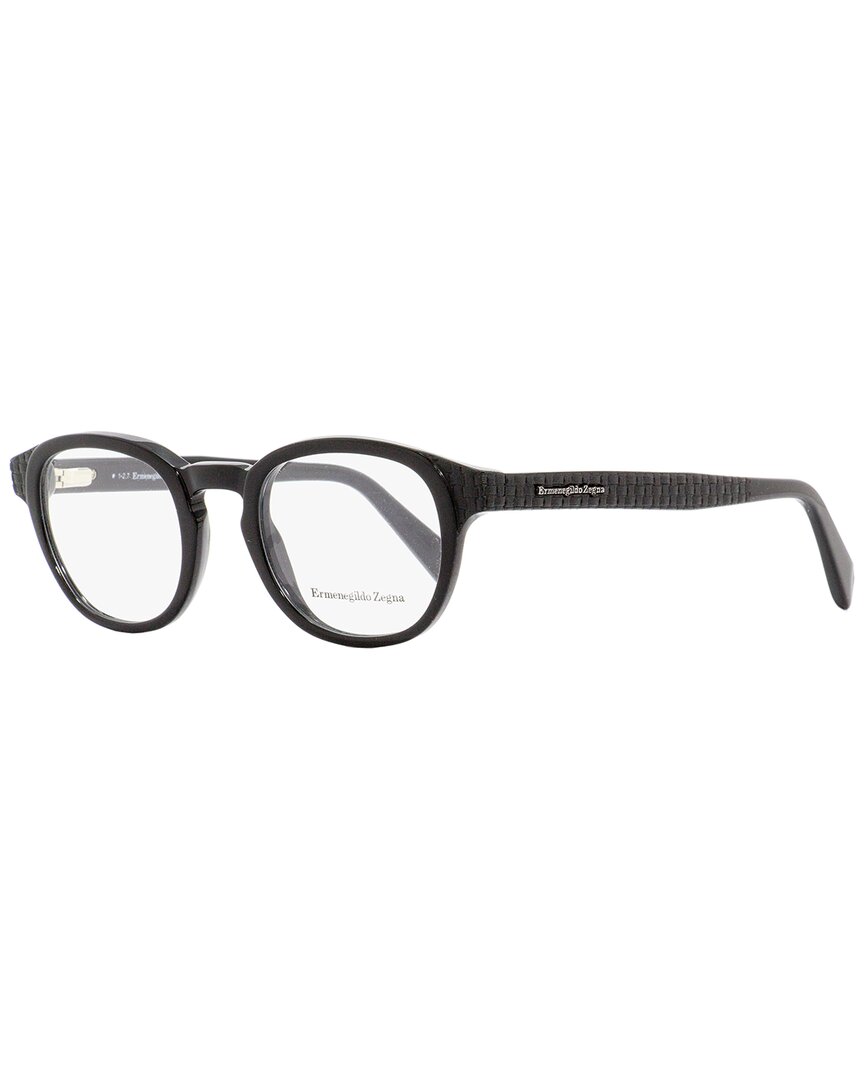 Zegna Men's Ez5108 48mm Optical Frames In Black