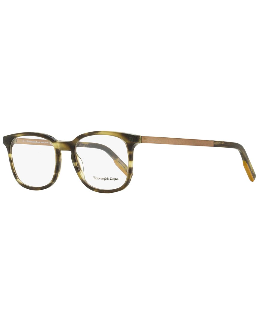 Zegna Men's Ez5143 53mm Optical Frames In Brown