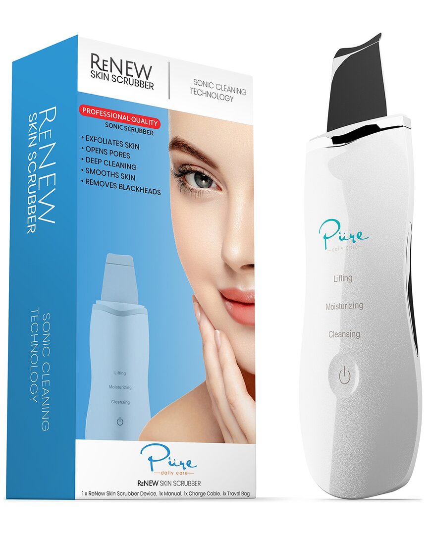 Pure Daily Care Renew Skin Scrubber With A Bonus High Energy Hyalu