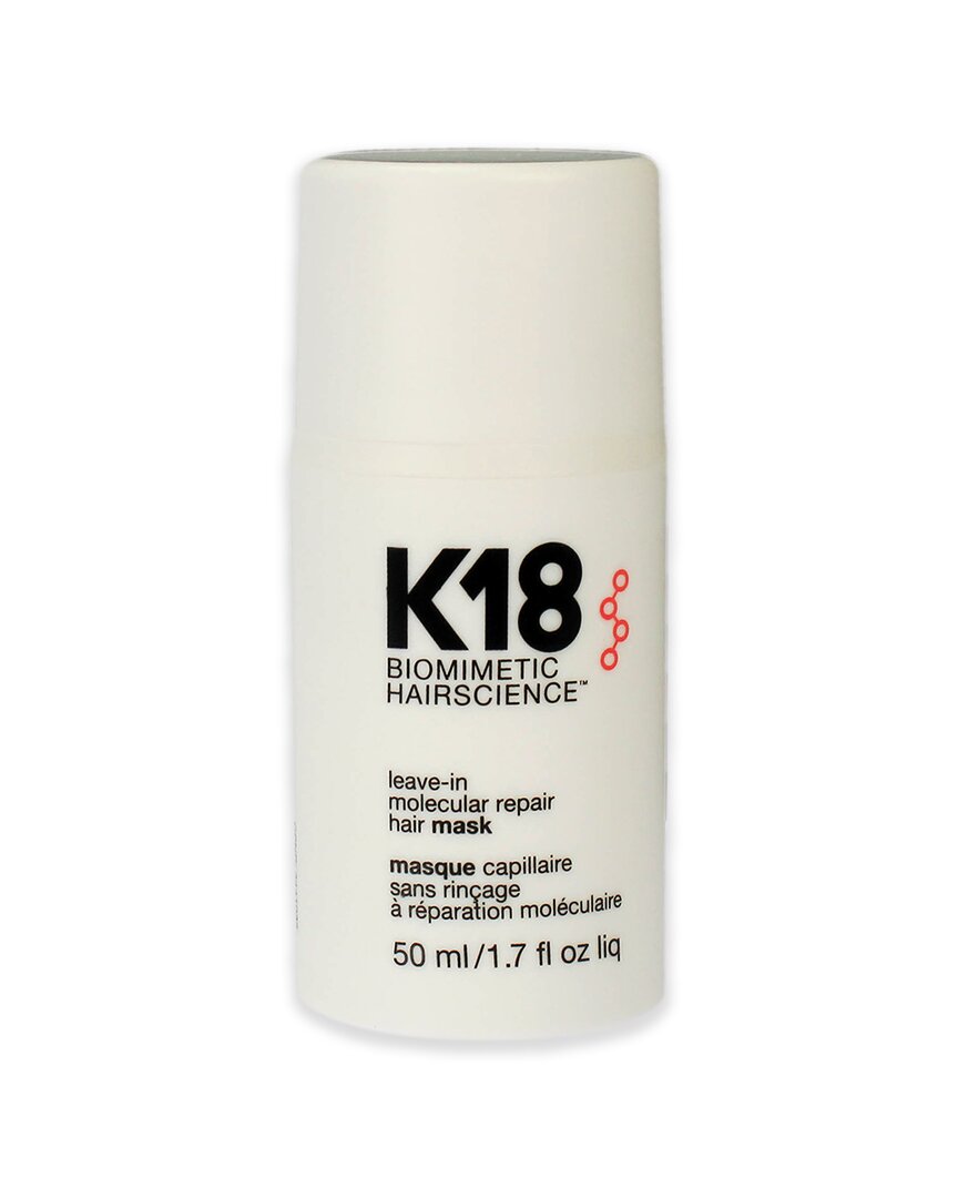K18 Unisex 1.7oz Leave-in Molecular Repair Hair Mask In White