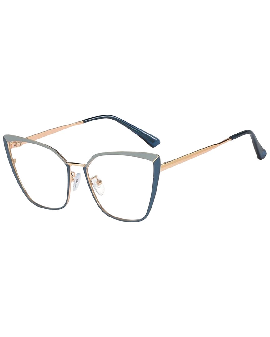 Fifth & Ninth Women's Odessa 53mm Blue Light Blockers In Gold