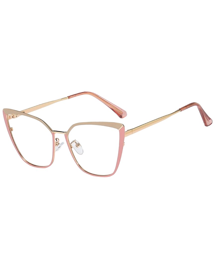 Fifth & Ninth Women's Odessa 53mm Blue Light Blockers In Gold