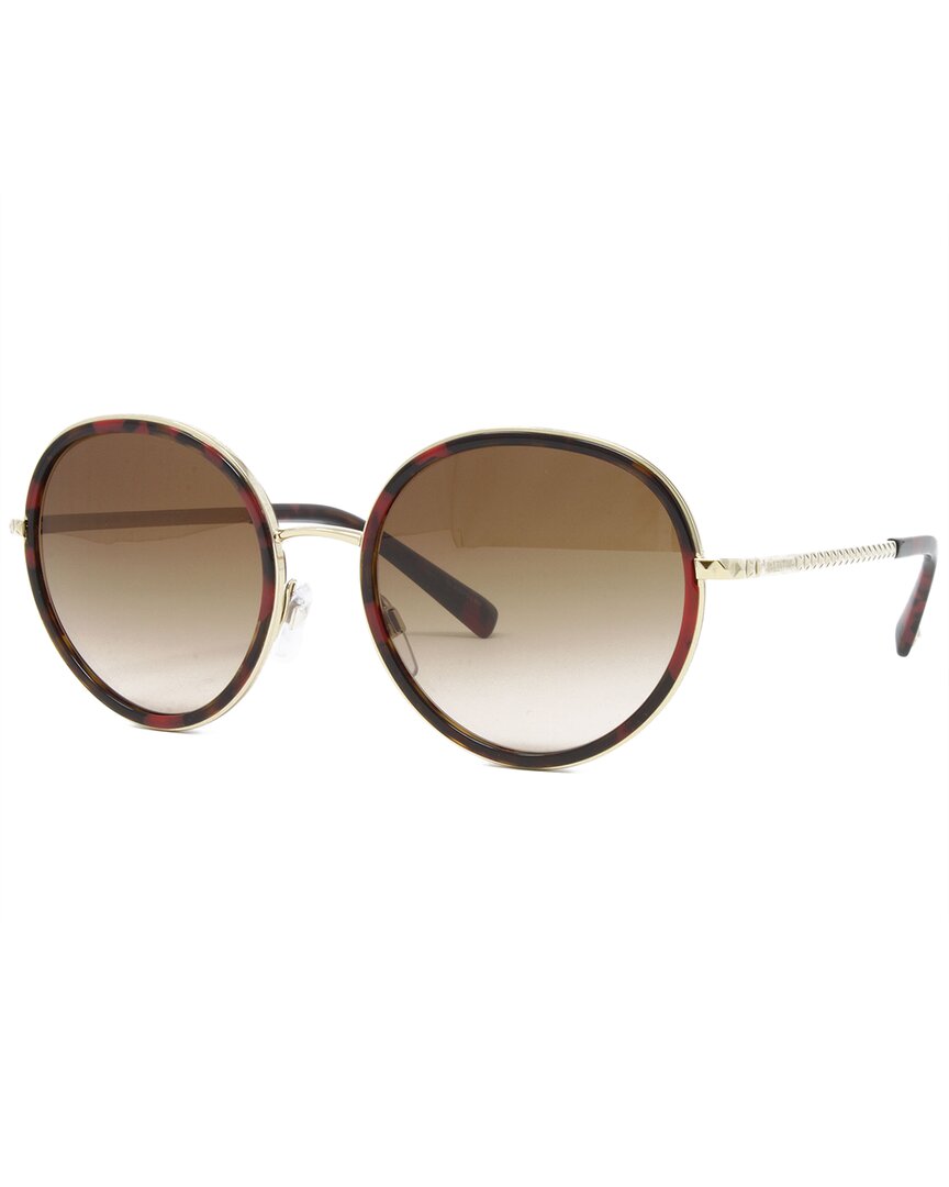 Valentino Unisex Va2051 53mm Sunglasses In Brown