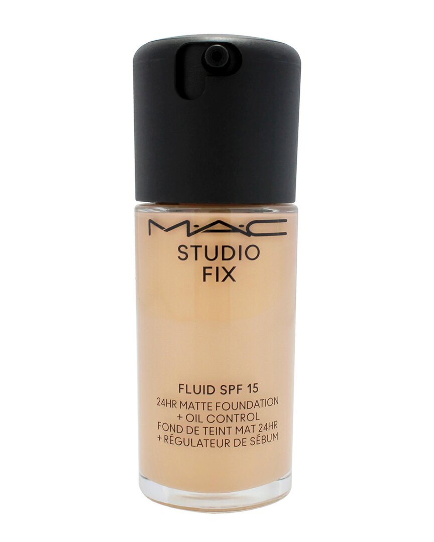 Mac M·a·c Cosmetics Women's 1oz C4 Studio Fix Fluid Spf 15 24hr Matte Foundation  Plus Oil Control In White