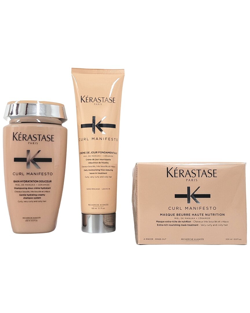 Kerastase Kérastase Unisex Curl Manifesto Bain Hydration Douce Trio