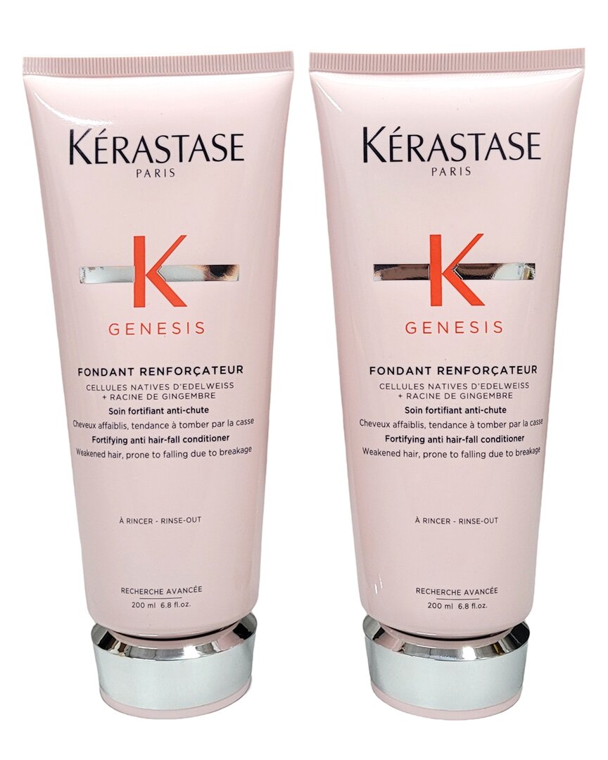 Kerastase Kérastase Unisex 2 Pack Genesis Fondant Fortifying Conditioner In White