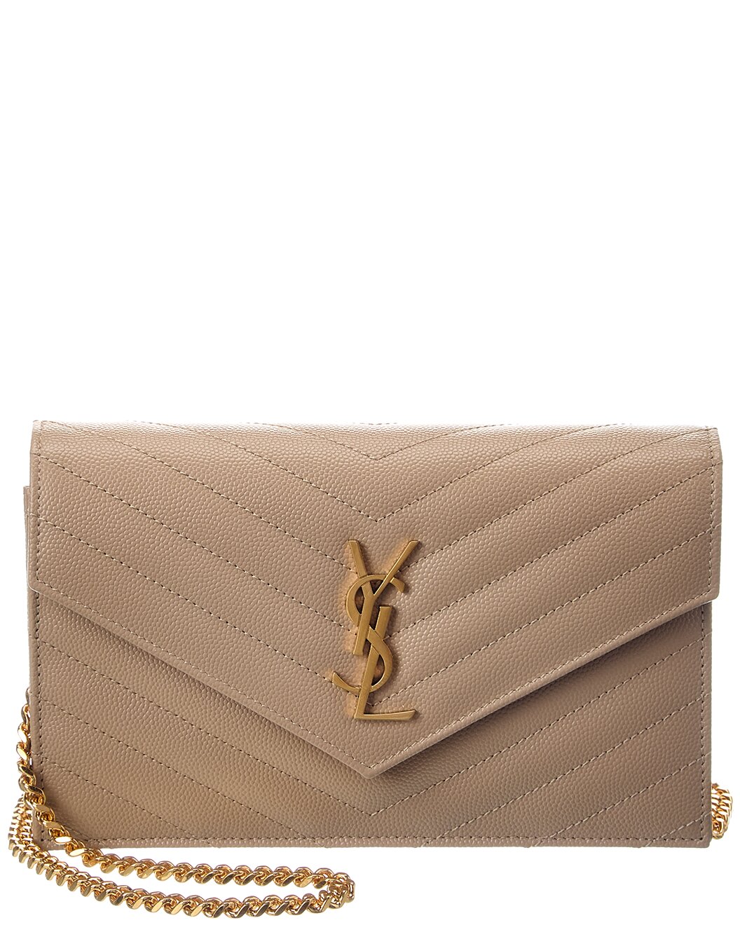 Cassandra Leather Wallet On Chain