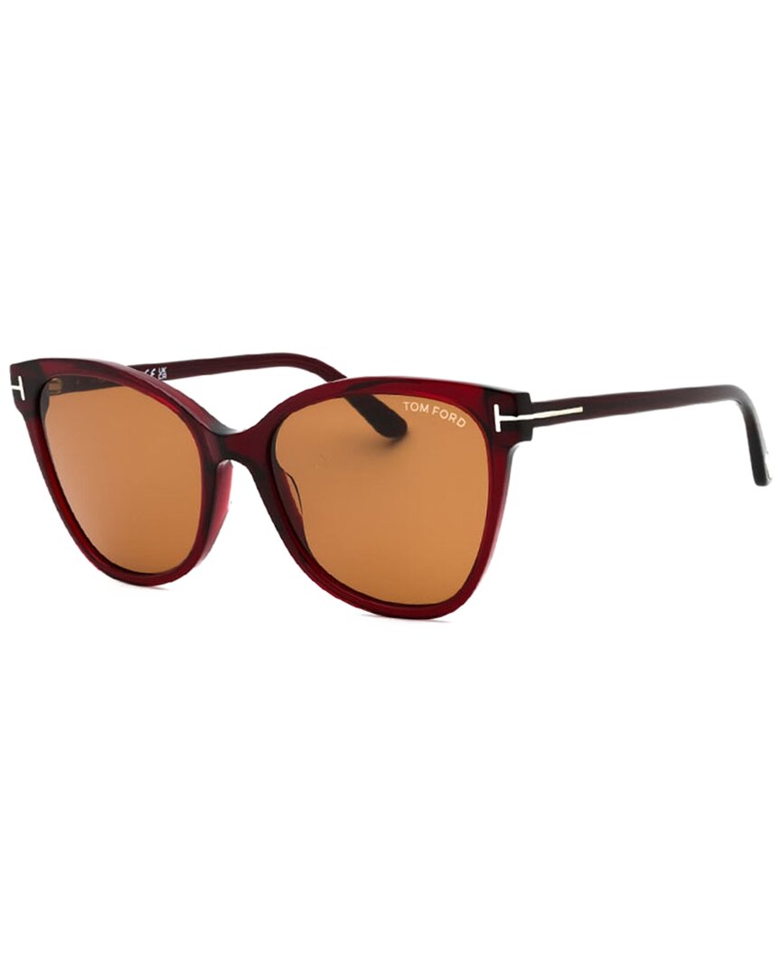 Tom Ford Cat-eye Frame Sunglasses In Multi