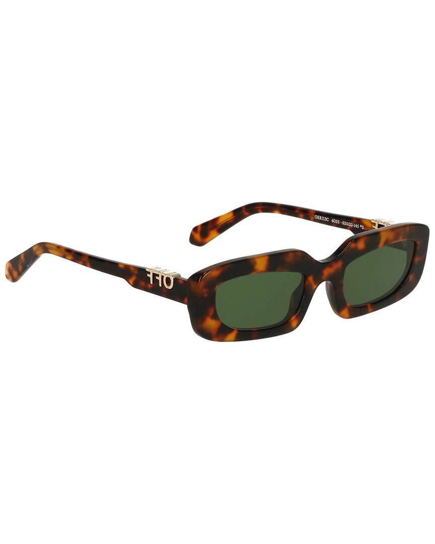 Off-white ™ Unisex Renton 52mm Sunglasses In Brown
