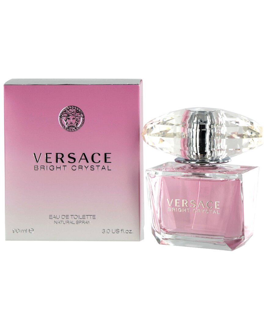 Versace Women's 3oz Bright Crystal Edt Spray In White