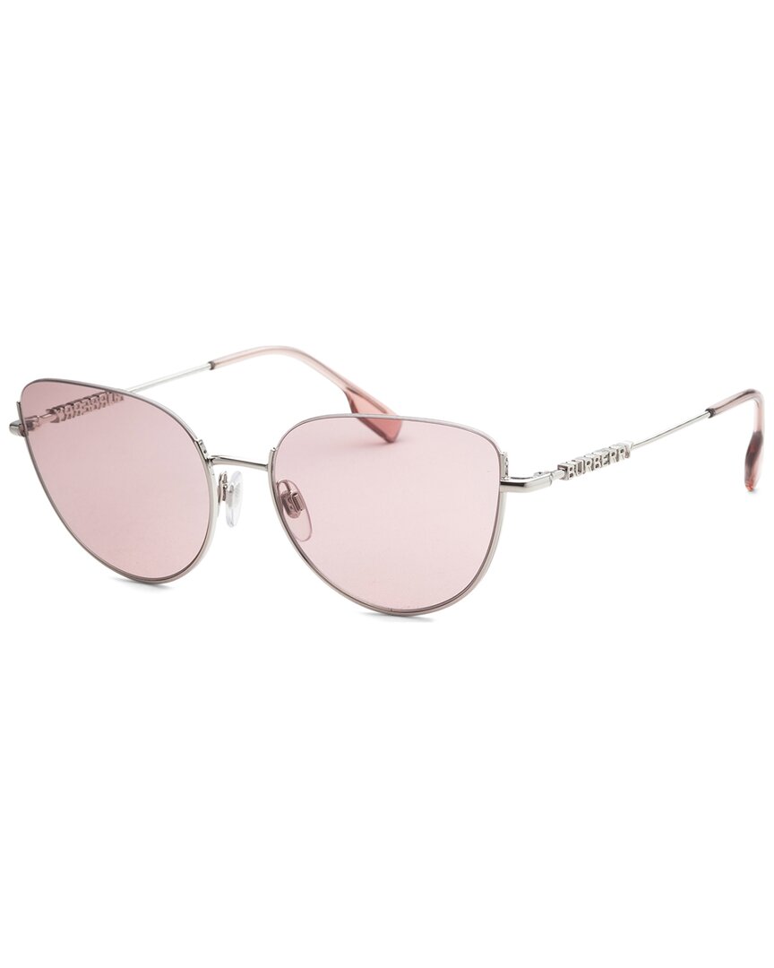 Burberry Women's Harper 58mm Sunglasses In Silver