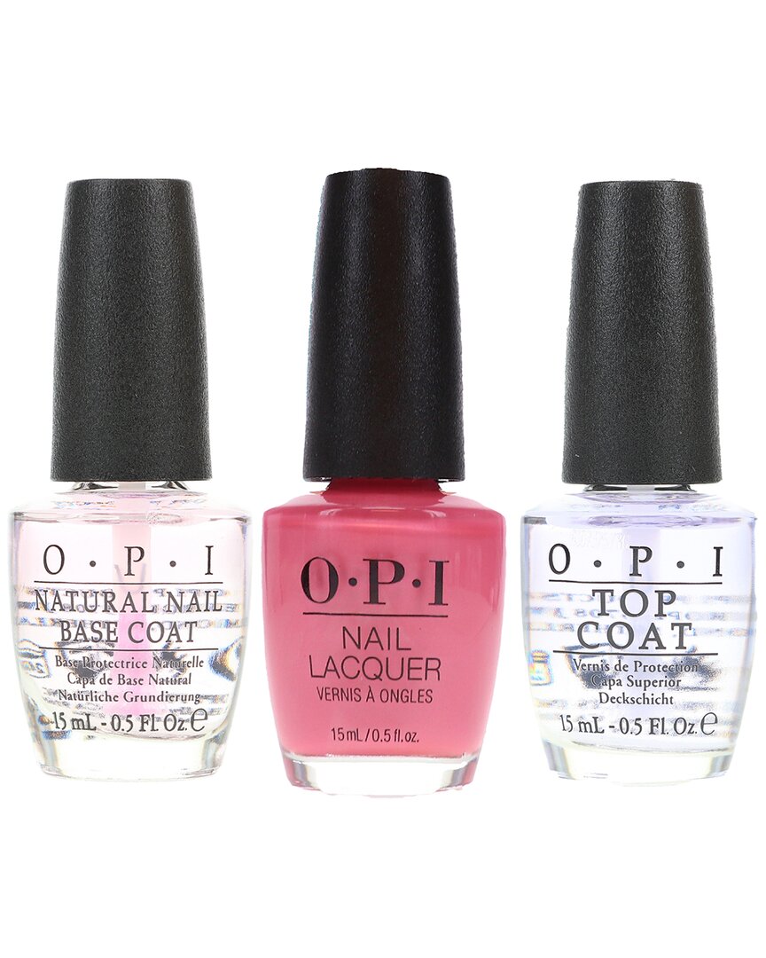 Shop Opi 1.5oz Aphrodite's Pink Nightie Nail Polish With Top Coat & Base Coat